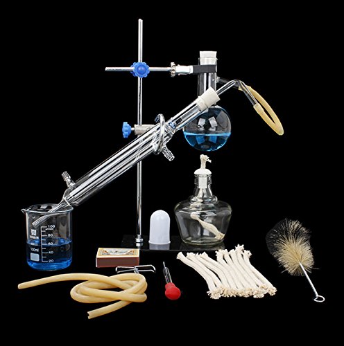 100ml Huiles Essentielles Distillation Alcool Rhum Distillation Laboratoire Distillation Appareil La chimie Enseignement Équipement Kit d’Expériences Scientifiques