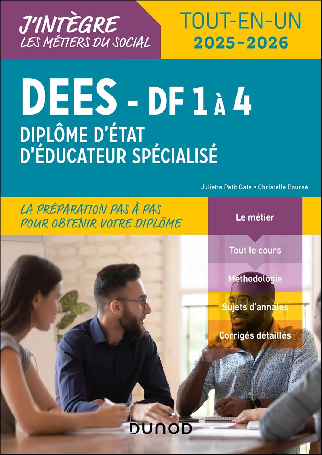DEES - DF 1 à 4 - Diplôme d'État d'éducateur spécialisé - 2e éd.: Tout-en-un