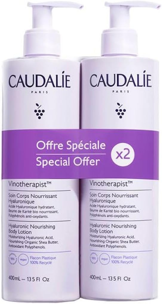 Caudalie vinotherapist soin corp 2x400ml