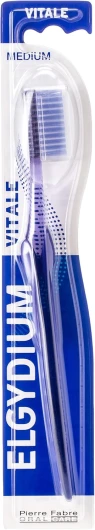 ELGYDIUM VITALE Brosse à dents MEDIUM (1 brosse)