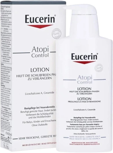 Eucerin AtopiControl Lotion, 400 ml, lot de 2 (2 x 400 ml)