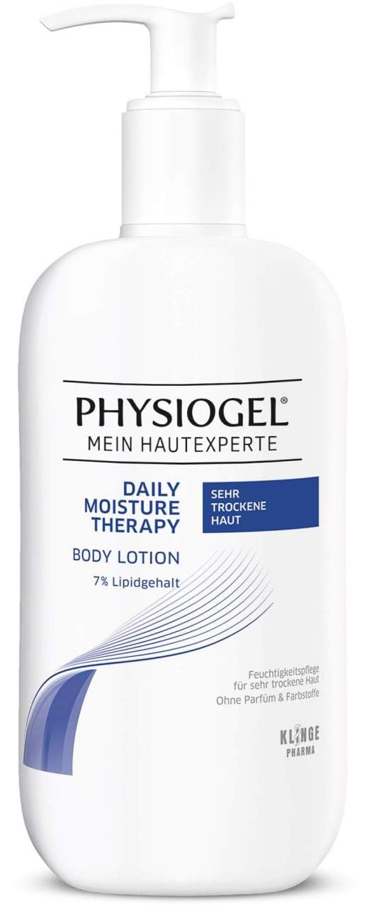 PHYSIOGEL Daily Moisture Therapy Lotion corporelle pour peaux très sèches 400 ml – Lotion corporelle hydratante pour les peaux très sèches – Soin du corps pour une hydratation rapide