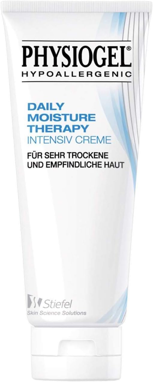 Stiefel Physiogel Hypoallergenic Daily Moisture Therapy Intensive Cream 100ml 3.34 Fl.oz - Very Dry Sensitive Skin