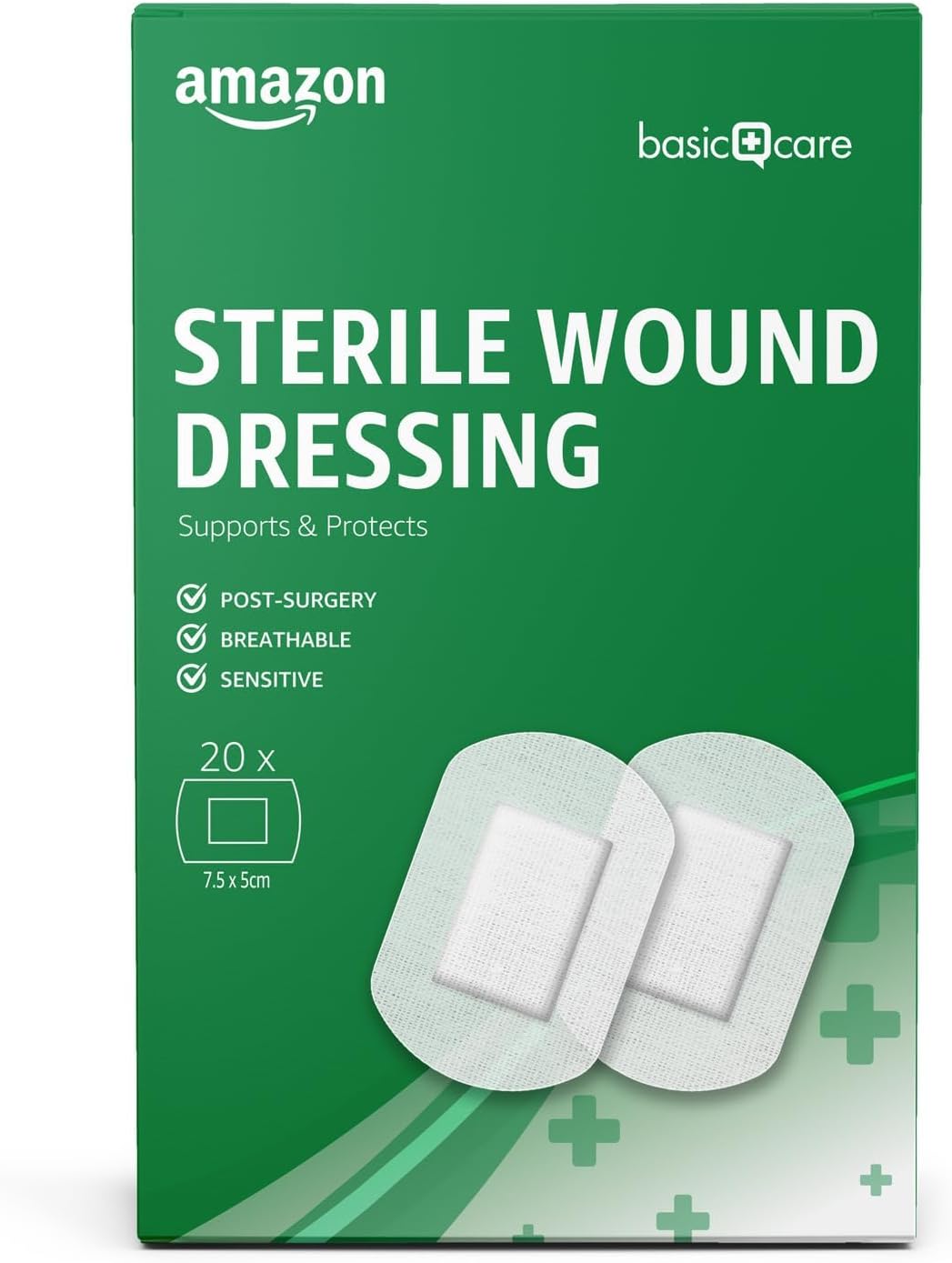 Pansements stériles pour plaies 20 pansements Stérile Lot de 1