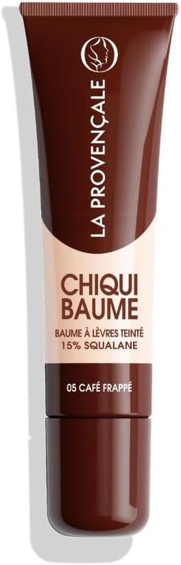 Bio - Chiqui Baume à Lèvres - Booste l'Hydratation & l'Éclat - Teinte : Café Frappé (05) 05-Café Frappé