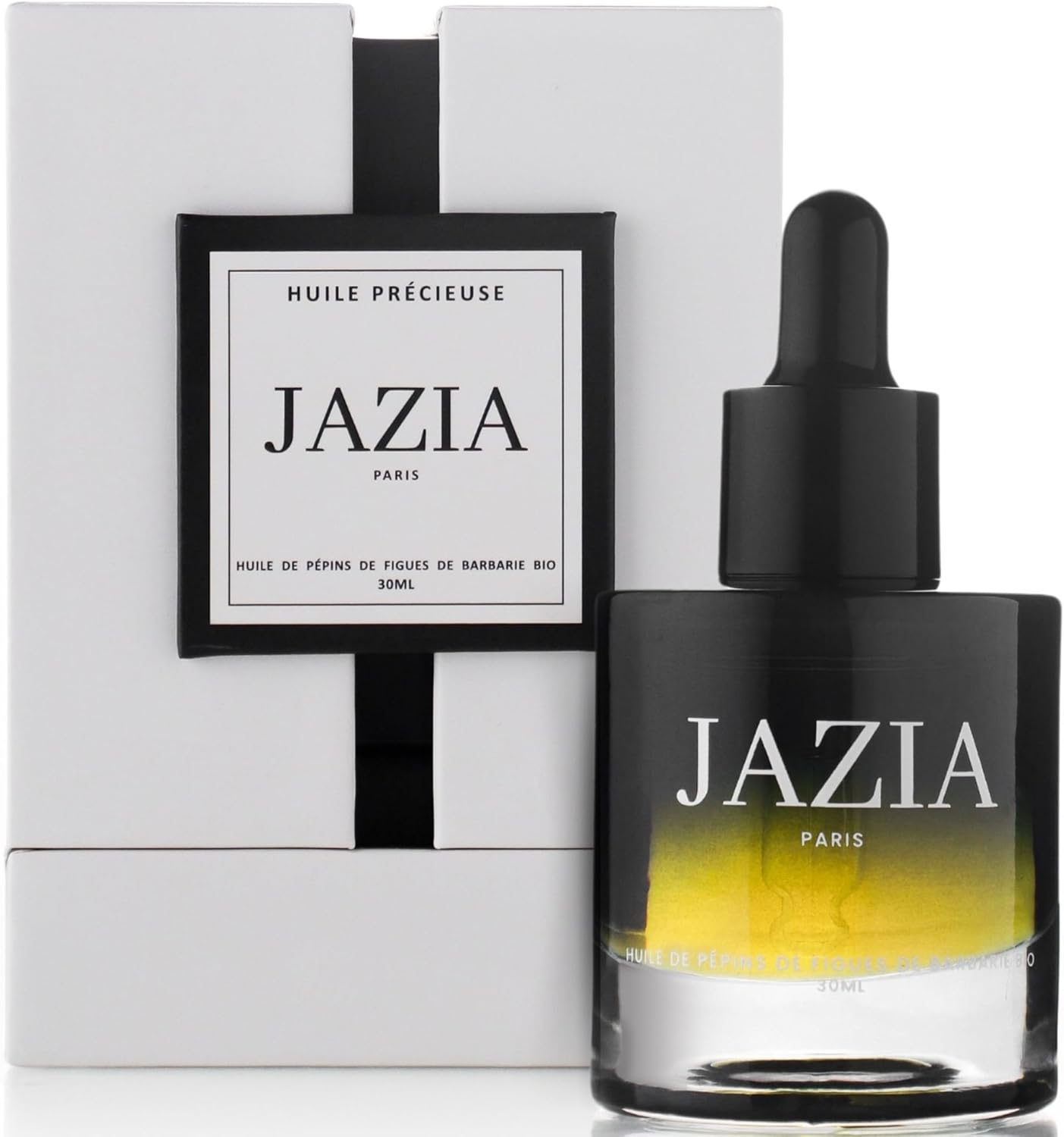 Huile de Pépin de Figue de Barbarie Bio 30ml, 100% pure, hydratante et régénérante - Sérum Anti-Age, pressée à froid, pour visage, cheveux et ongles - Riche en vitamine E et antioxydants.