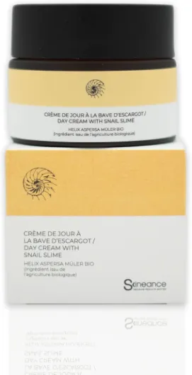 Crème de jour ULTRA RÉGÉNÉRANTE à la bave d'escargot BIO – Estompe les imperfections cutanées - Lisse les rides – Hydrate et nourrit la peau – Tous types de peaux - Ingrédients bio – 50 ml