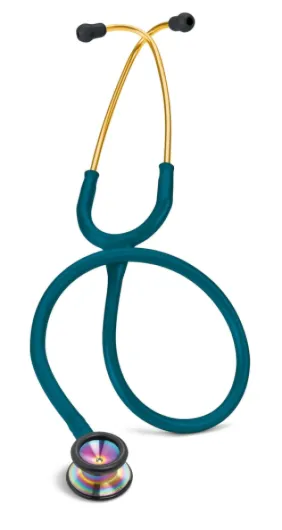 3MTM Littmann Stéthoscope Classic II Pédiatrique Rainbow Edition Tubulure Bleu caraïbes Arc-en-ciel Édition