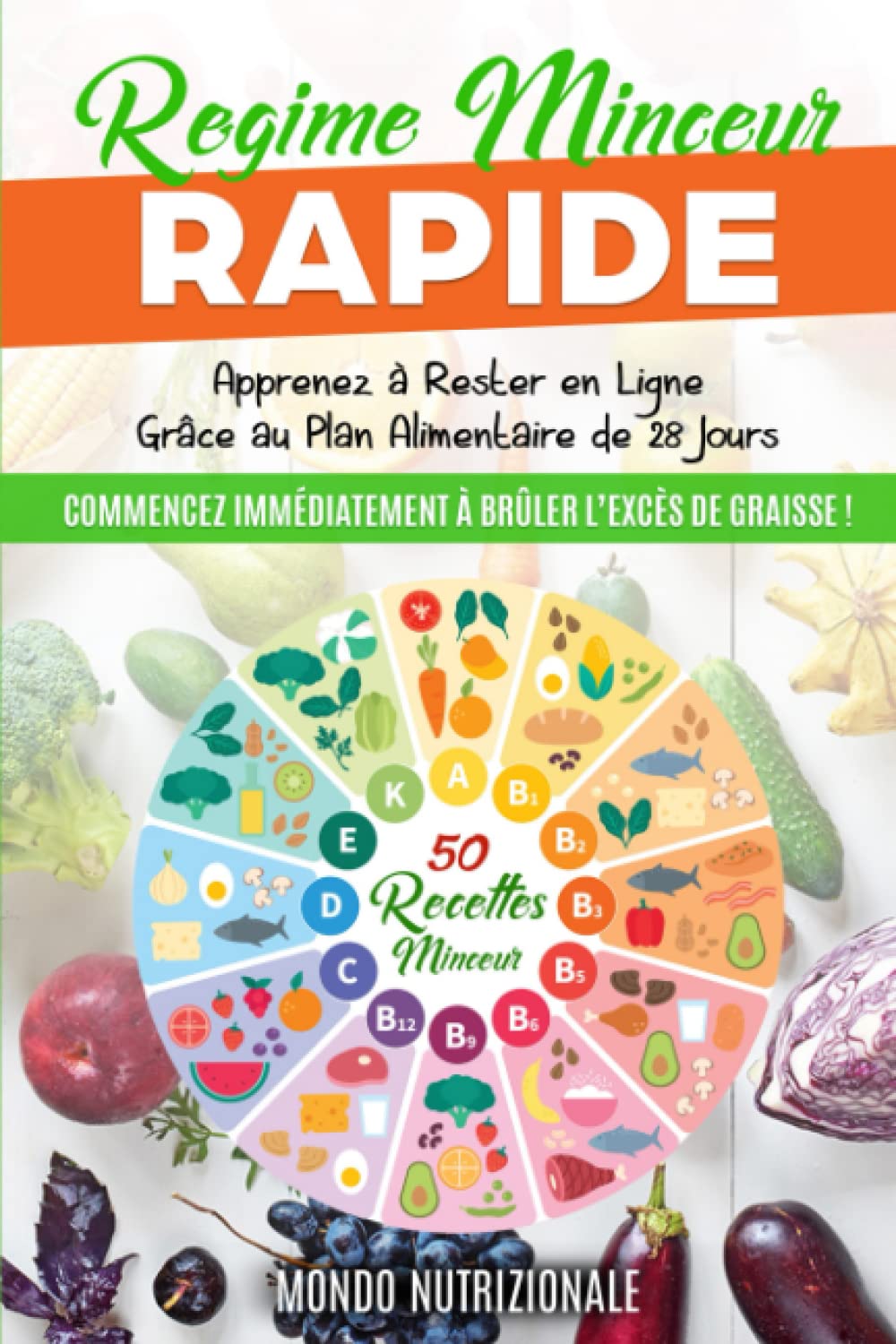 Régime Minceur Rapide: Commencez Immédiatement à Brûler l’Excès de Graisse ! Apprenez à Rester en Ligne Grâce au Plan Alimentaire de 28 Jours + 50 Recettes Minceur