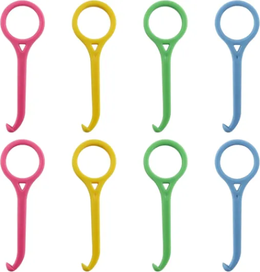 8 Pièces outils de retrait d'aligneur invisibles pour enlever les dents Aligner les dents Crochet de dentition Correcteur buccal pour Les Soins Bucco-Dentaires