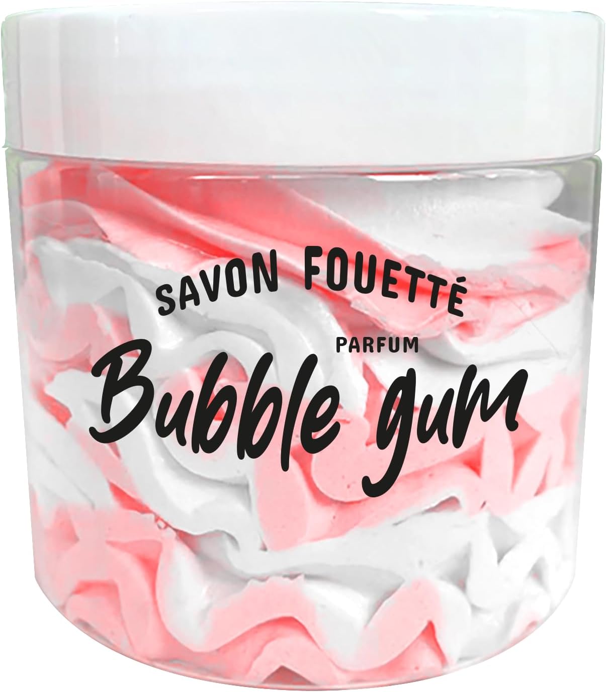 Savon Fouetté 190 ml – Senteur Bubble Gu, – Nettoie, Hydrate et Adoucit la Peau – Texture Crémeuse – Idéal Douche, Bain & Rasage – Soin Cocooning BUBBLE GUM 190 g (Lot de 1)