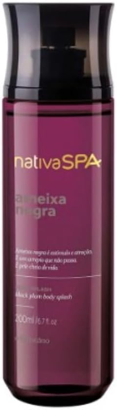 Body Splash Nativa Spa Ameixa Noir By O Boticário