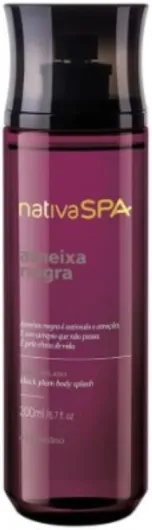 Body Splash Nativa Spa Ameixa Noir By O Boticário