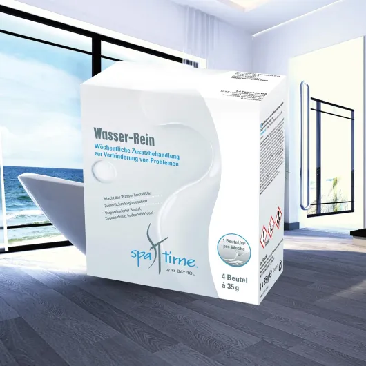 BAYROL spaTime eau purifiée whirlpool whirlpoolpflege spa time 4 x 35 g hot tub perfect-spa
