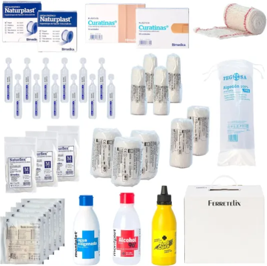 Kit de remplacement armoire/mallette de premiers secours G