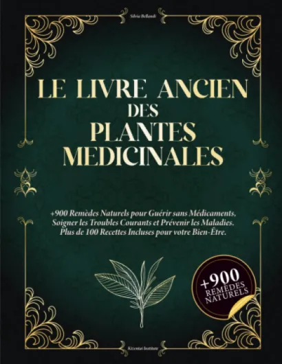 Le Livre Ancien des Plantes Médicinales: 900+ remèdes naturels pour se soigner sans médicaments, soulager les maux du quotidien et prévenir les maladies - Avec 100+ recettes bien-être.