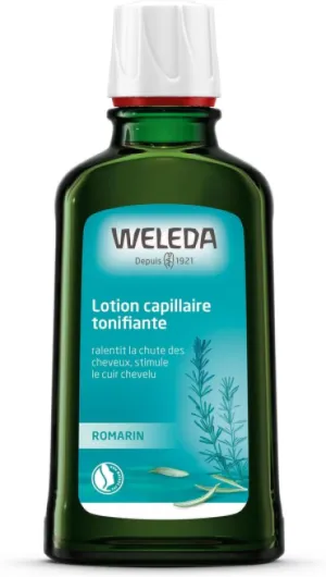 Lotion capillaire tonifiante Ralentit la chute des cheveux, stimule leur croissance - Lotion tonifiante à base de romarin bio - NATRUE* - Bio** - Vegan*** - 100ml 100 ml (Lot de 1)