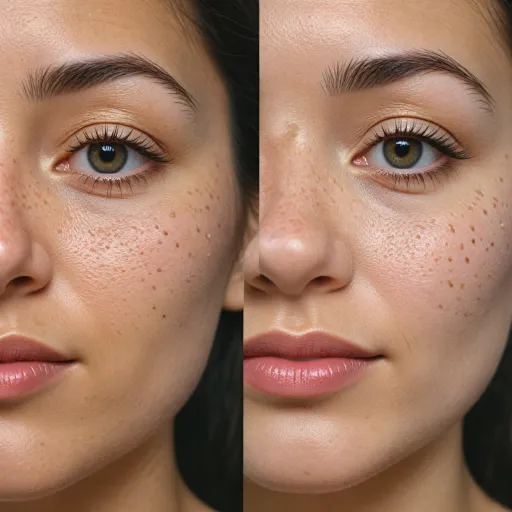 Peeling superficiel avant après : à quoi s’attendre pour votre peau