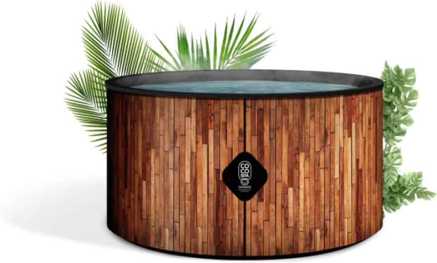 Bali Spa Gonflable - 150 cm de diamètre - 800 litres - Moteur 2240 W - 2 à 4 Personnes - Massage 140 Jets