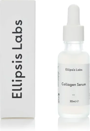 Serum de Collagene Visage d'Ellipsis Labs - Des technologies anti-âge combinées à des propriétés stimulant la production de collagène, pour atténuer les ridules et les rides (30ml)