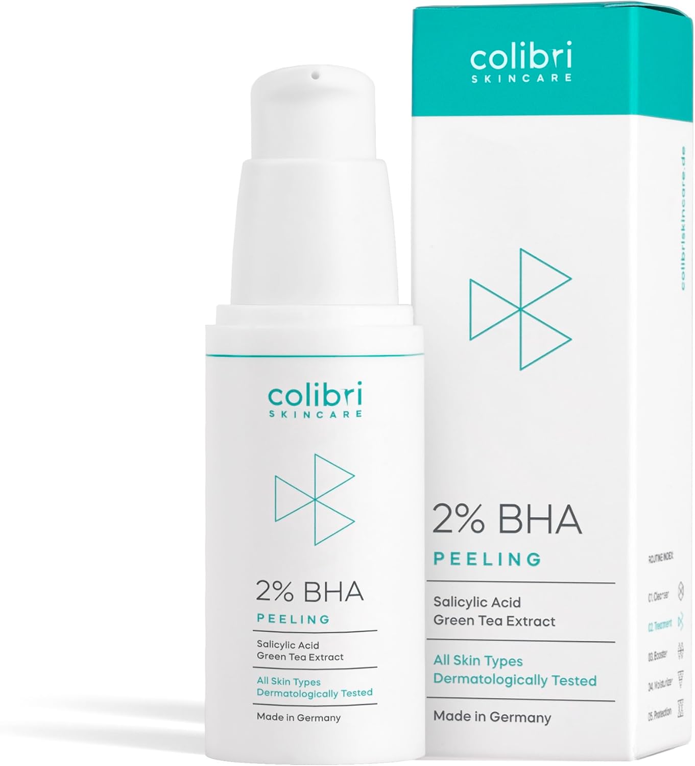 2% BHA PEELING (30ml) - Gel exfoliant à base d’acide salicylique (salicylic acid) pour une peau purifiée en profondeur - Minimise les points noirs et boutons 30 ml (Lot de 1)
