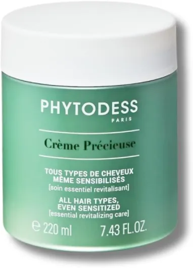 Crème Précieuse - Soin pour Tous Types de Cheveux 220ml - Soin Essentiel Revitalisant, Réparation et Protection Capillaire