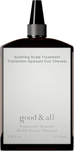 Good&All Traitement Anti-Démangeaisons Pour Cuir Chevelu Irrité, Sec & Sensibles - Sans Rinçage, Parfum - avec Menthe Poivrée & Bisabolol - 165ml