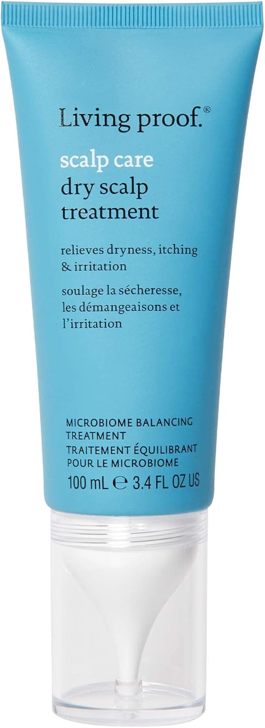 Living Proof Scalp Care Dry Scalp Treatment – Traitement Cuir Chevelu Sec, Anti-Démangeaisons, Apaisant, Hydratant, 100 ml
