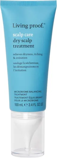 Living Proof Scalp Care Dry Scalp Treatment – Traitement Cuir Chevelu Sec, Anti-Démangeaisons, Apaisant, Hydratant, 100 ml