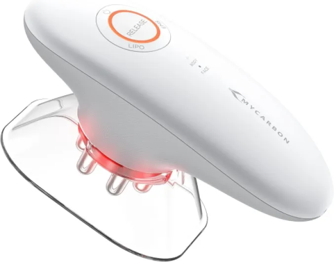 Masseur Anti Cellulite à Ventouse Électrique Palper-rouler Automatique Appareil Massage Infrarouge Minceur Aspiration Liposuccion Raffermissement pour Visage, Ventre, Cuisses, Bras, Jambes Blanc