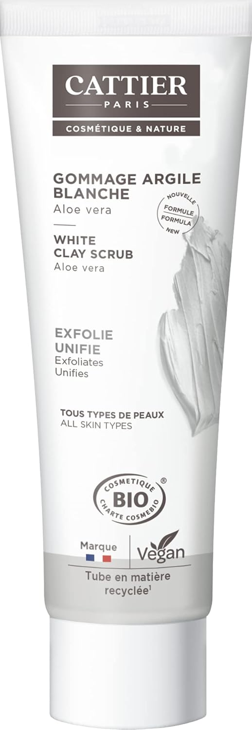 Gommage argile blanche aloe vera 100ml Blanche 100 ml (Lot de 1)