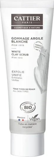 Gommage argile blanche aloe vera 100ml Blanche 100 ml (Lot de 1)