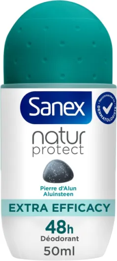 Déodorant bille Natur Protect Pierre d’Alun Extra-Efficacité 48 h 50ml - protège contre les odeurs pendant 48 heures - testé sous contrôle dermatologique - ne contient pas d’alcool* Natur Protect Pierre d’Alun Extra Efficacy