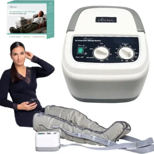 Test Edicare Bottes Pressothérapie : le massage de jambes « façon kiné » à la maison, sans se ruiner