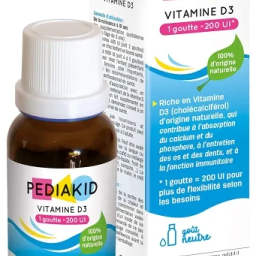 Test Pediakid Vitamine D3 : les gouttes simples pour couvrir les besoins des enfants (et des parents flemmards)