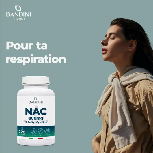 ® NAC 800 mg par capsule - 220 gélules pour +7 mois - N-acétyl-L-cystéine - Haute biodisponibilité et tolérance - Antioxydant Hautement dosé, Qualité supérieure, 100% Végétalien, sans Additifs