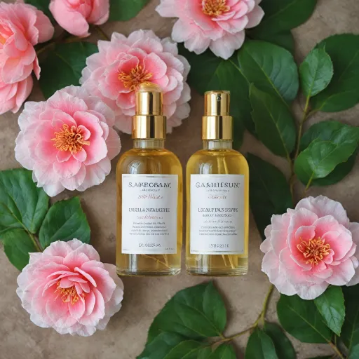 Huile de camélia : l’élixir sensoriel pour le visage, le corps et les cheveux