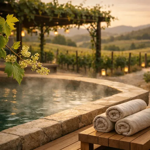 Fleur de vigne et spa : l’élégance discrète du vignoble au service du bien être