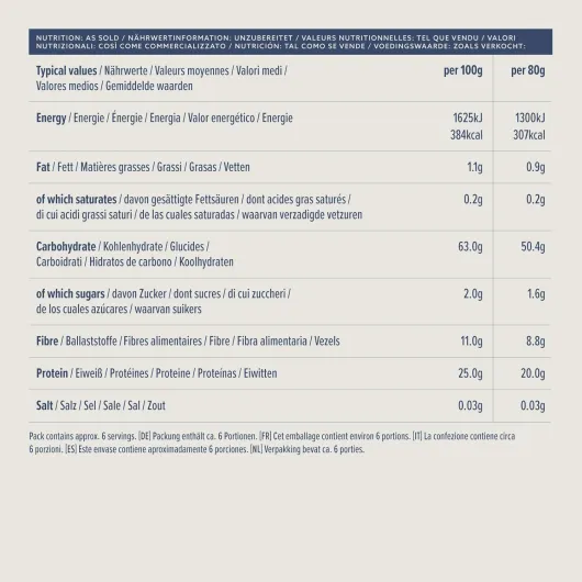 Lentilles Vertes, 500g 9.7 cm x 4.8 cm x 19.8 cm
