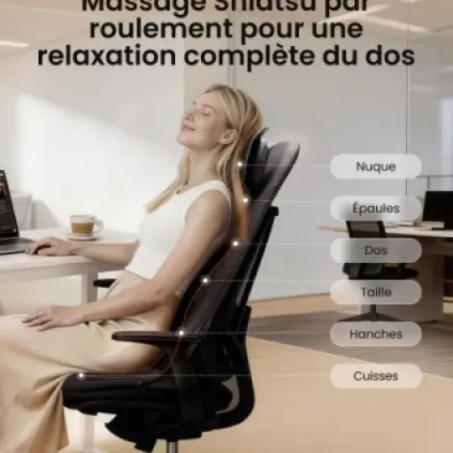 Test RENPHO Siège Massant RF-BM066 : le fauteuil shiatsu qui remplace (un peu) le kiné du salon