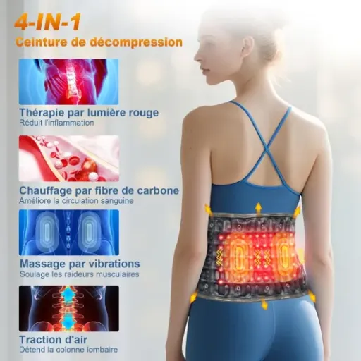 Test HONGJING Ceinture Dorsale Décompressante : une ceinture lombaire gadget ou vraiment utile ?