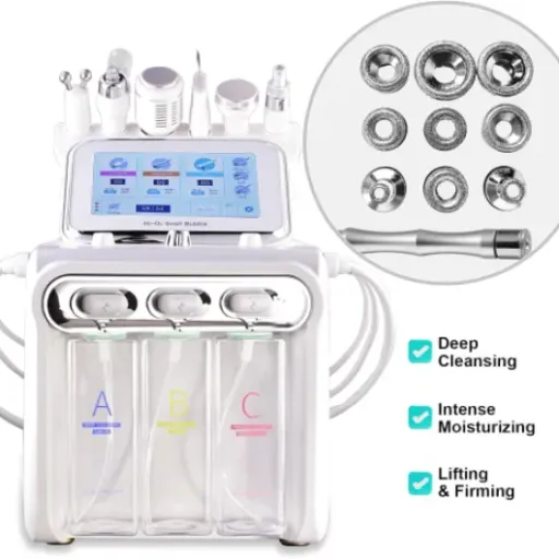 Test 7 en 1 Appareil Facial Hydrogène/Oxygène : un mini appareil de salon à la maison, mais pas sans galères