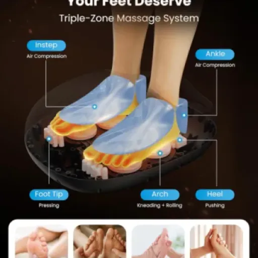 Test COMFIER Masseur de pieds Shiatsu : le truc qu’on branche en rentrant du boulot quand on a les pieds en vrac