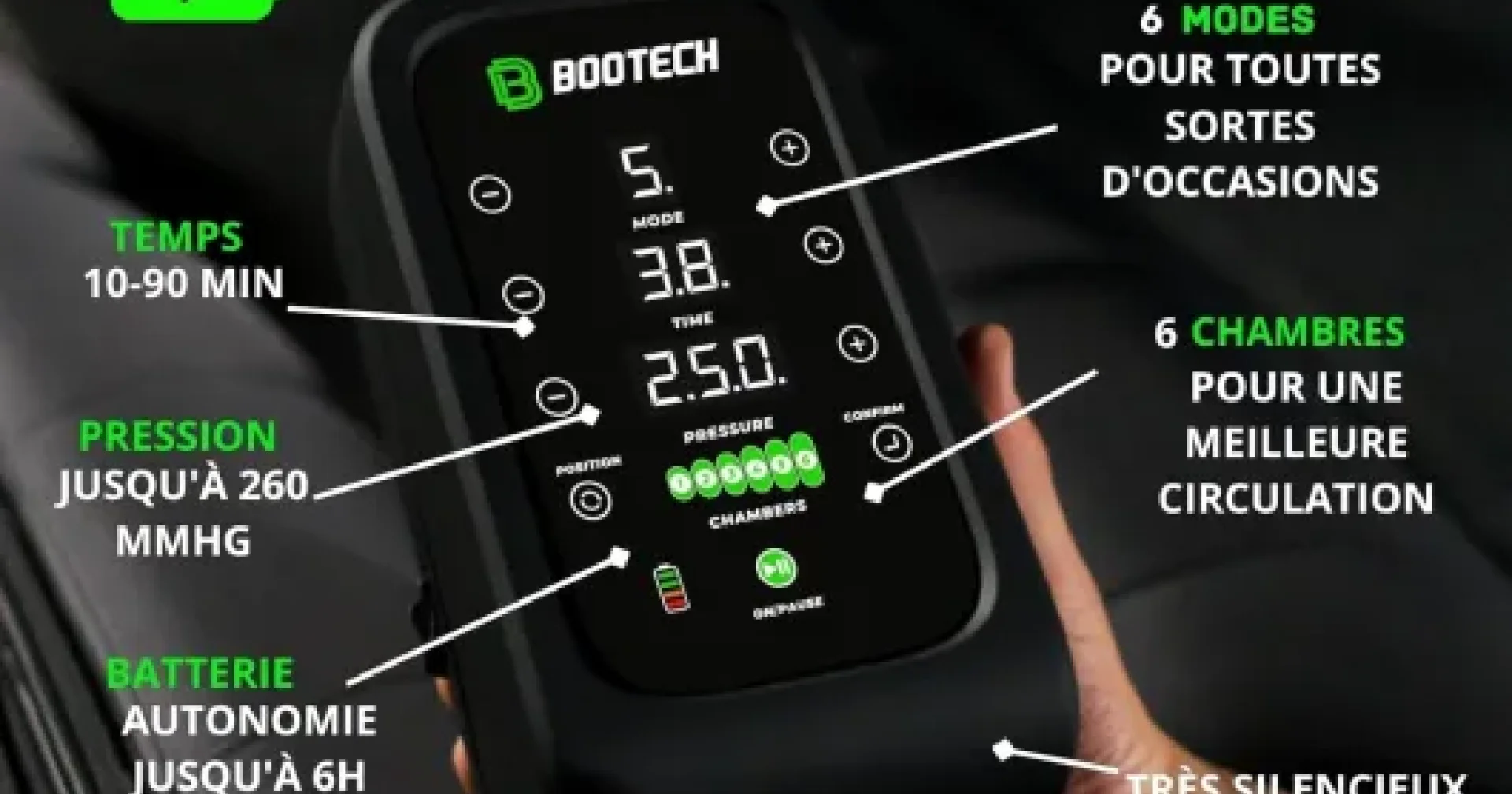 Bootech Face Test BOOTECH Pressothérapie Premium : des bottes de récup sérieuses à ...