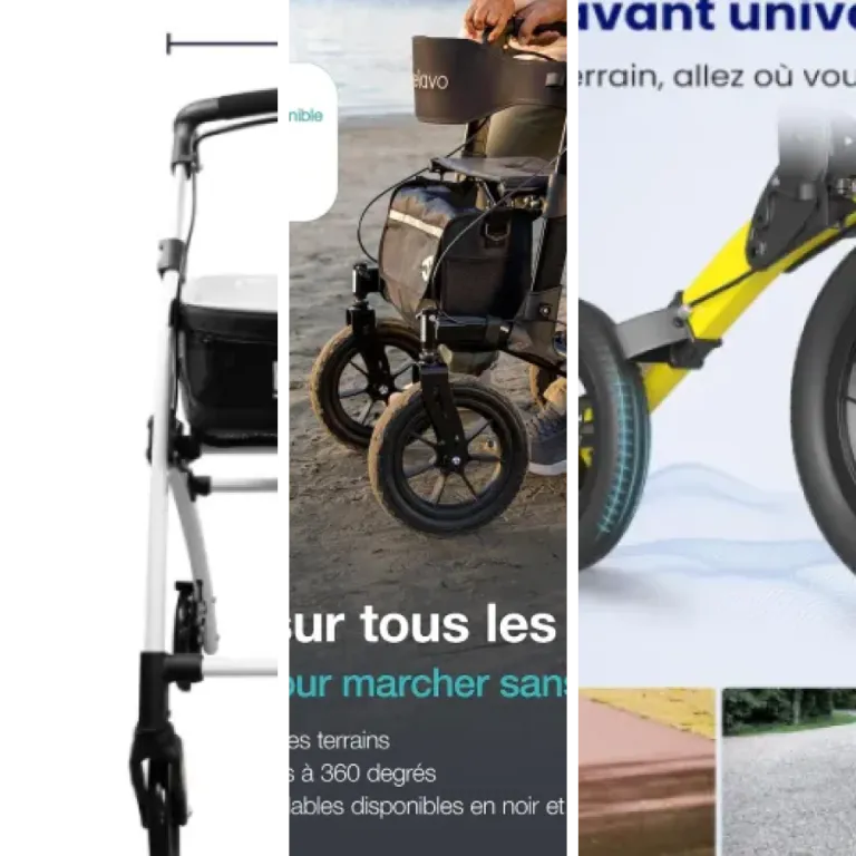 Guide d'achat : les 6 meilleurs déambulateurs et rollators (2026)