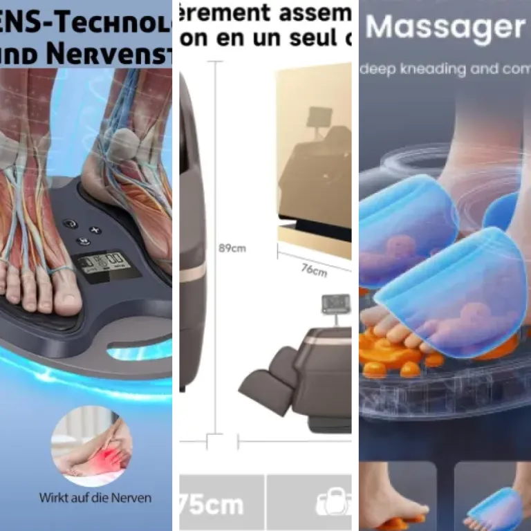 Comparatif des 6 meilleurs appareils de massage des pieds électriques (2026)