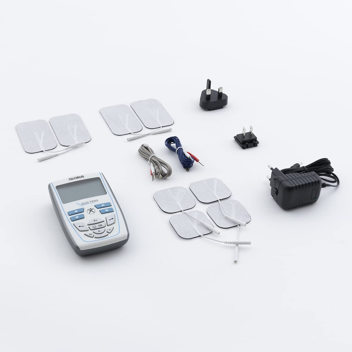 Duo Tens, électrostimulateur à 2 canaux, 20 programmes pour Le Traitement des symptômes douloureux Les Plus Courants