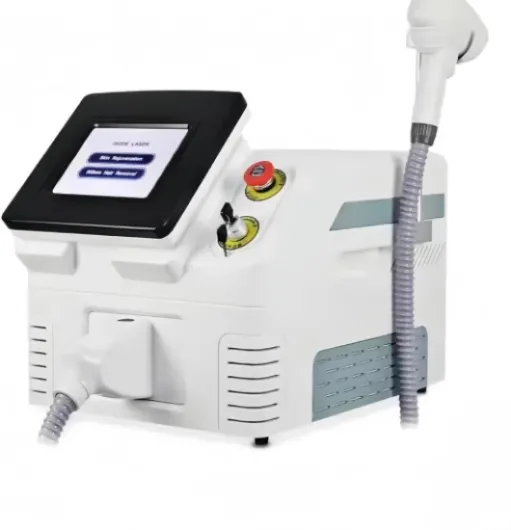 Professionnel 808 755 1064nm diode laser épilation machine 3-longueur d'onde glace-refroidissement permanent pour visage corps Sal 3000W