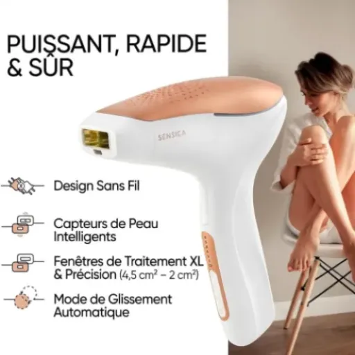 Test Sensilight Pro : l’épilateur IPL sans fil qui fait (globalement) le job à la maison