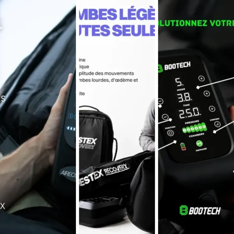 Comparatif des 14 meilleurs bottes de pressothérapie pour drainage lymphatique (2026)